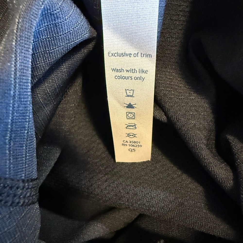 Lululemon Half Zip Hooded‎ Pullover Thumbholes Gray XXL - Picture 8 of 8